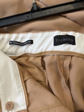 Talbots Hampshire Ankle Pant in Tan